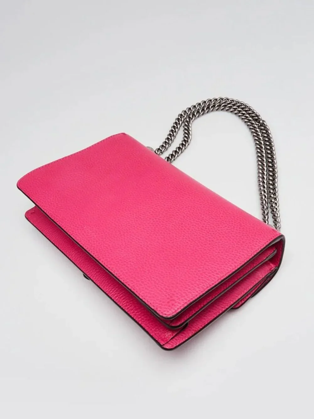 Gucci Pink Leather Dionysus Small Shoulder Bag - Picture 3 of 12